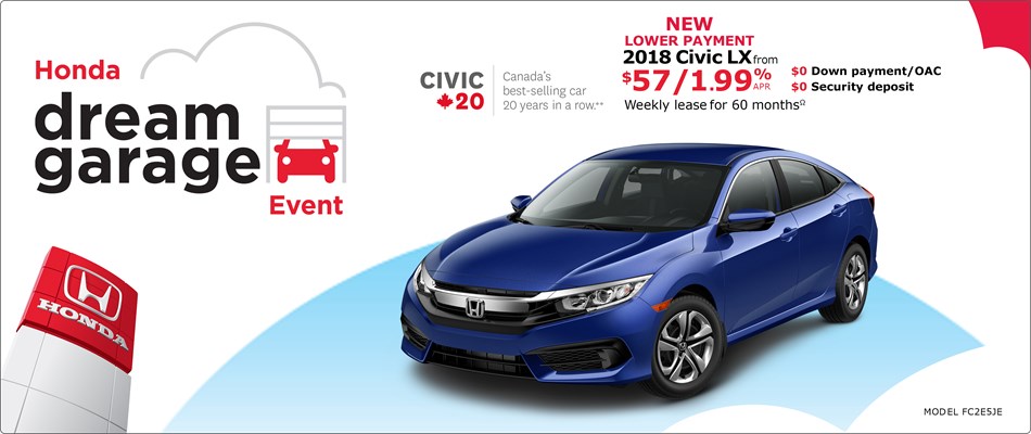 2018 Civic LX from $57 Weekly 2018 Civic LX from $57 Weekly