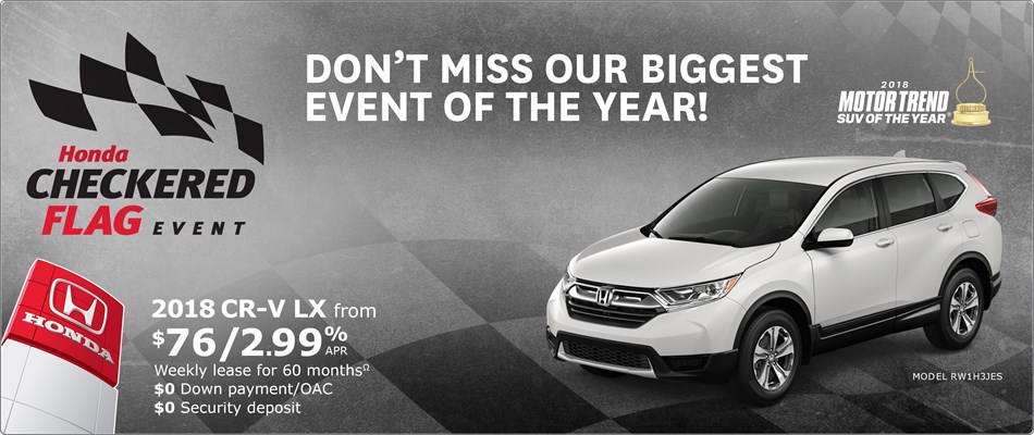 2018 CR-V from $76 Weekly 2018 CR-V from $76 Weekly