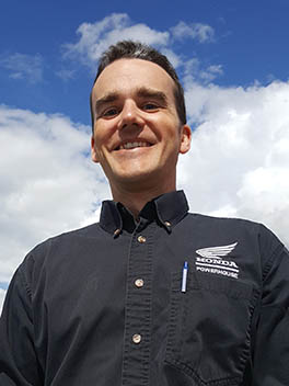 Kanata Honda Parts Manager Toby Bartlett